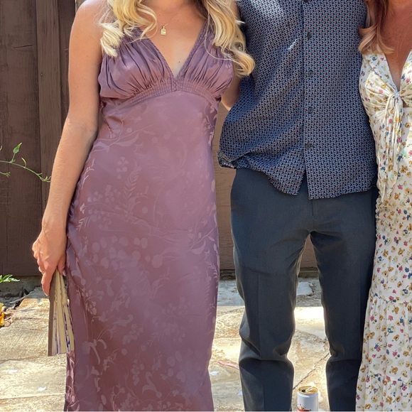 Spell & The Gypsy Collective Mauve Berry Ocean Slip Bias Dress - Picture 5 of 5